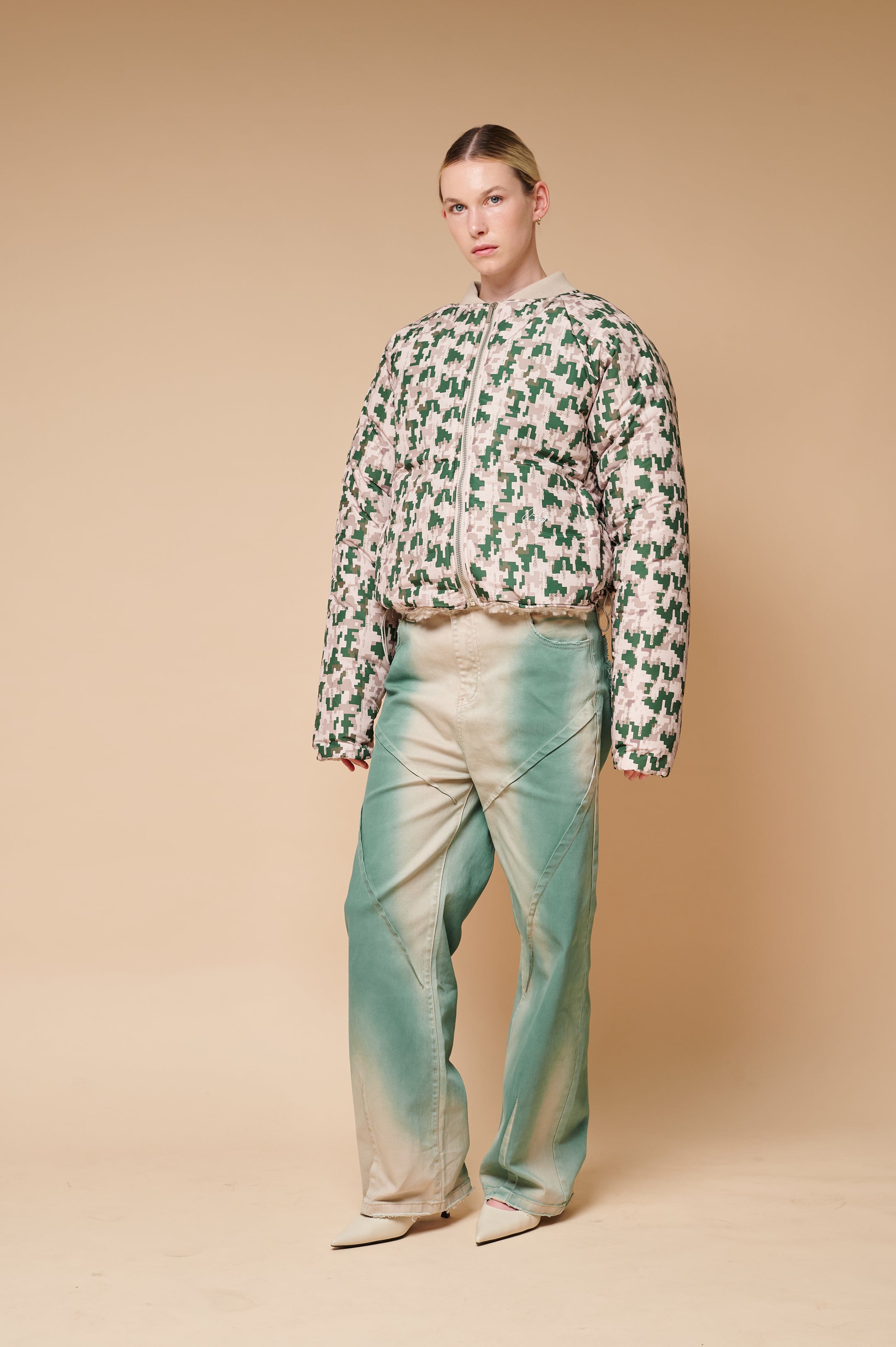 REVERSIBLE BOMBER JACKET