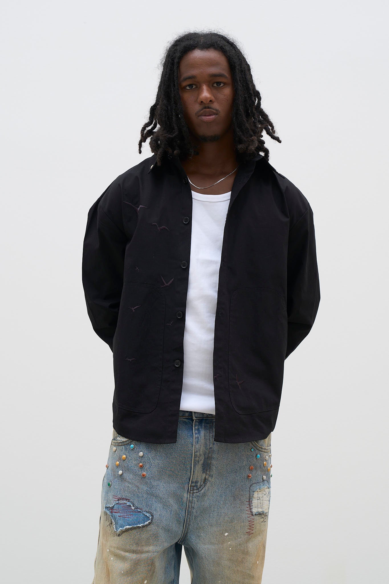 AVIS - Ripstop Shirt ( Black)