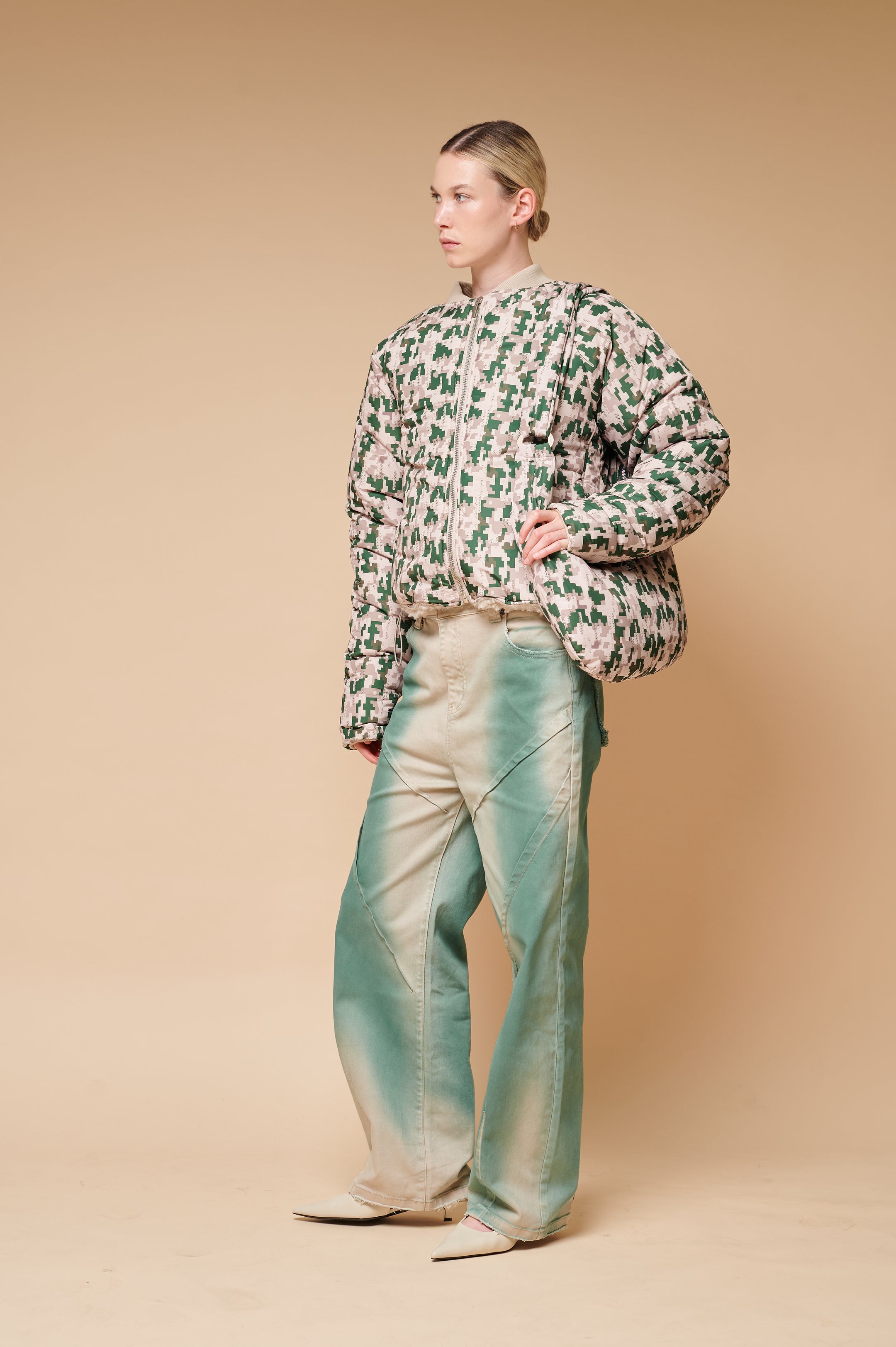 REVERSIBLE BOMBER JACKET