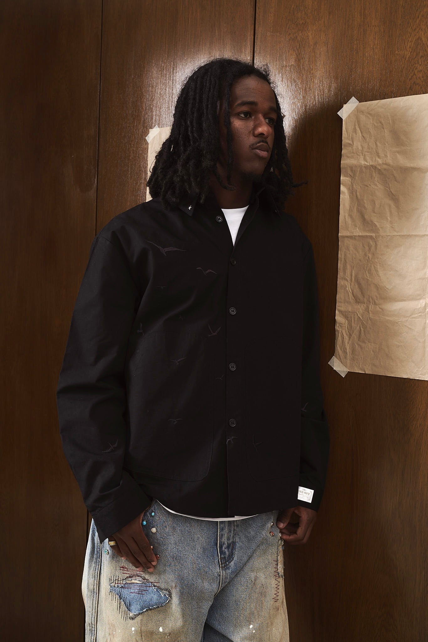 AVIS - Ripstop Shirt ( Black)