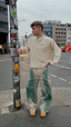 HAND-SPRAYED DENIM WASH